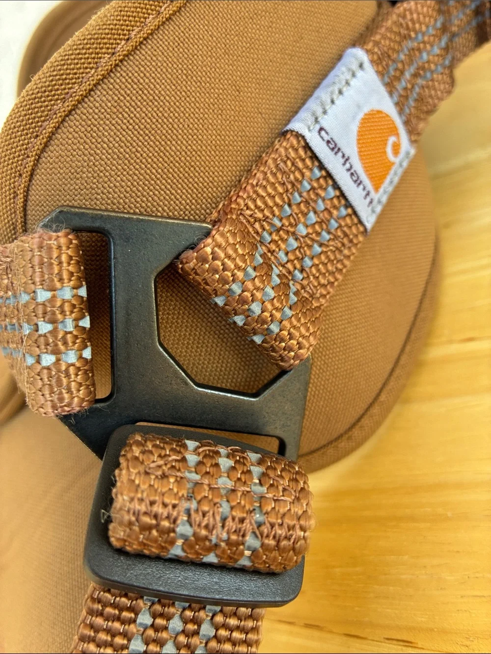 Carhartt Brown Training Harness with Reflective Webbing